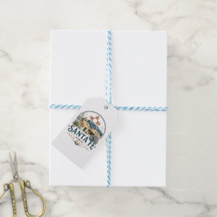 Santa Fe New Mexico Adobe Architecture Southwest Gift Tags