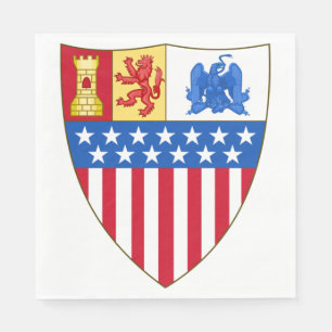 Santa Fe, New Mexico (Coat of Arms) Napkin