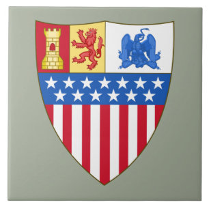 Santa Fe, New Mexico (Coat of Arms) Tile