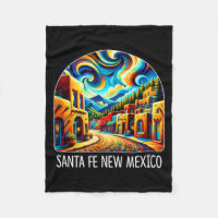 Santa Fe New Mexico - Expressionism Art - 