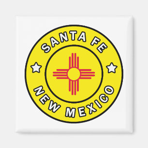 Santa Fe New Mexico Magnet