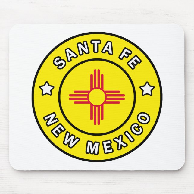 Santa Fe New Mexico Mouse Mat (Front)