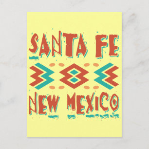 SANTA FE, NEW MEXICO POSTCARD