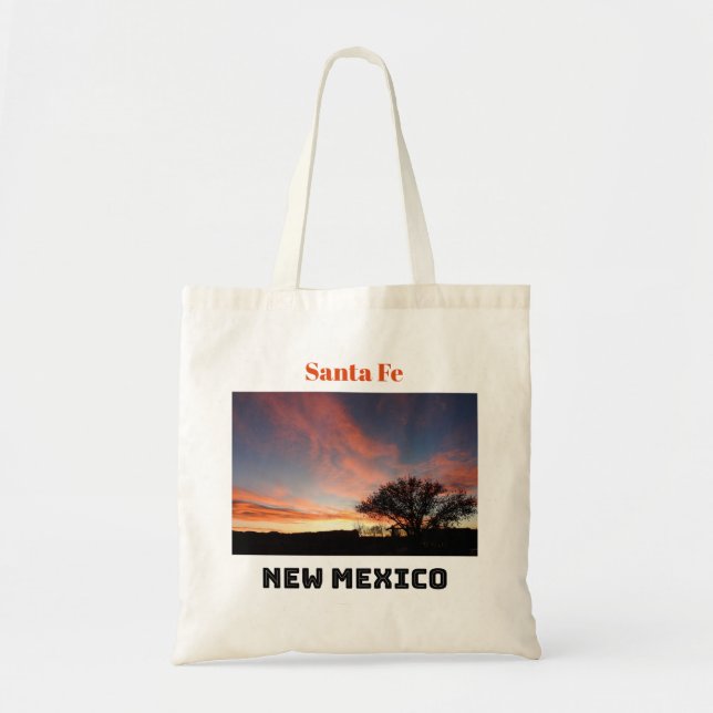 Santa Fe New Mexico Tote Bag (Front)
