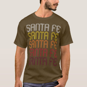 Santa Fe, NM Vintage Style New Meico T-Shirt