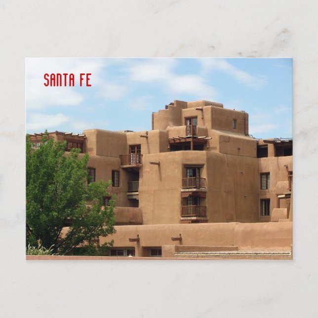 Santa Fe Postcard (Front)
