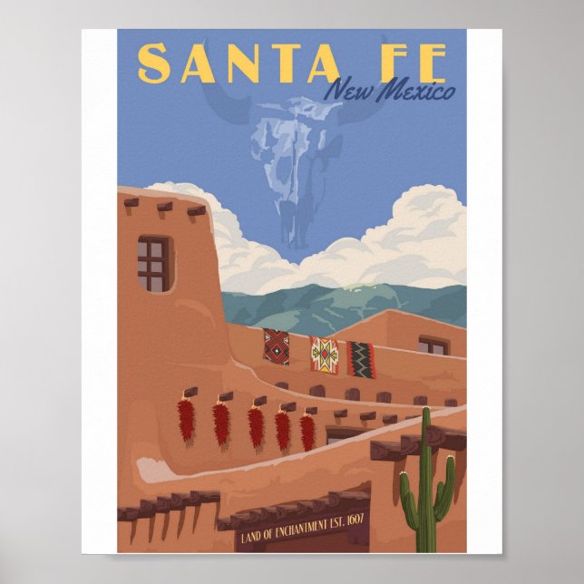 SANTA FE POSTER (Front)