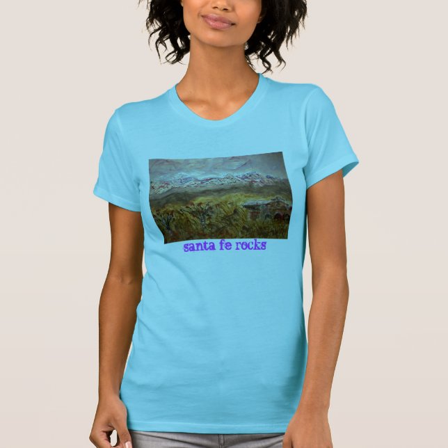 santa fe rocks T-Shirt (Front)