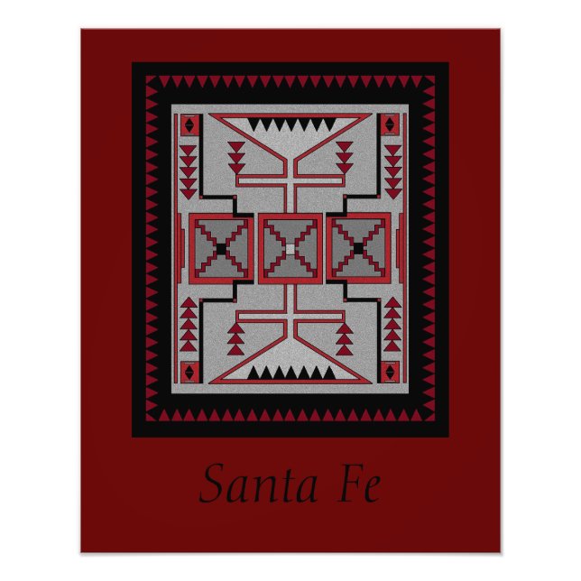 santa fe style    photo print (Front)