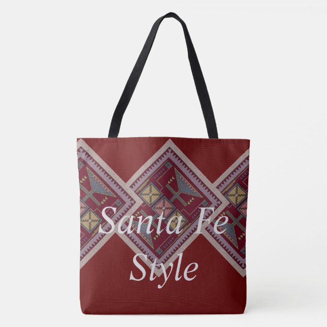 santa fe style tote bag (Front)
