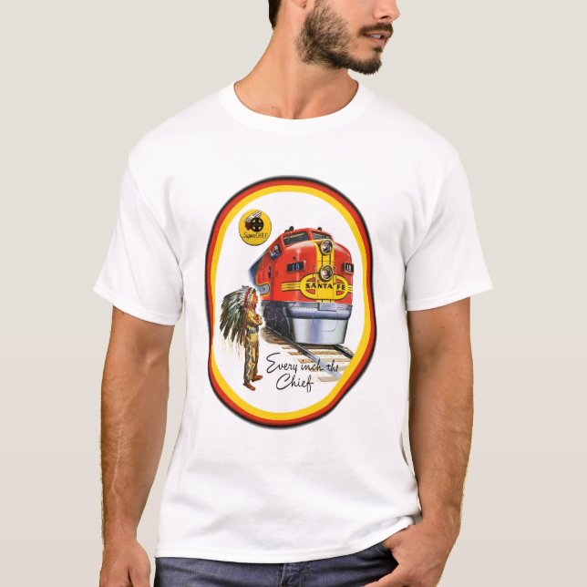 Santa Fe Super Chief Train T-Shirt (Front)