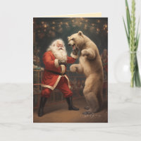Santa Fights Bears