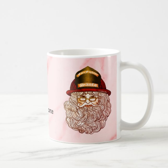 Santa Firefighter mugs (Right)