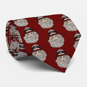 Santa Firefighter Tie