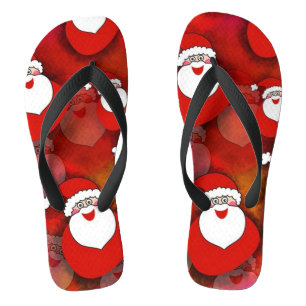 Santa Flip Flops
