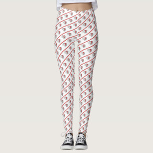 Santa Fly Christmas Leggings