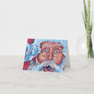 Santa Folded Holiday Card