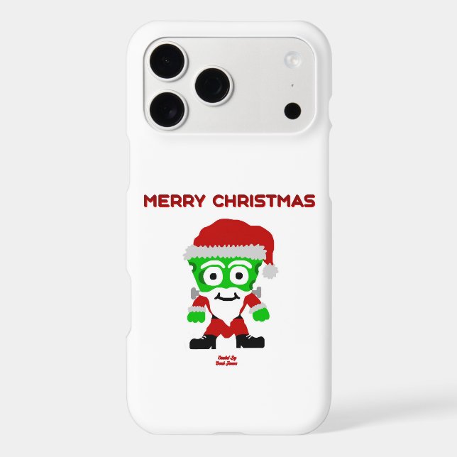 Santa FrankenCheese Apple iPhone 11 Pro Max Case (Back)