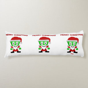 Santa FrankenCheese Body Pillow