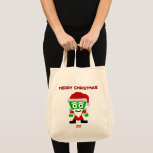 Santa FrankenCheese Grocery Tote Bag