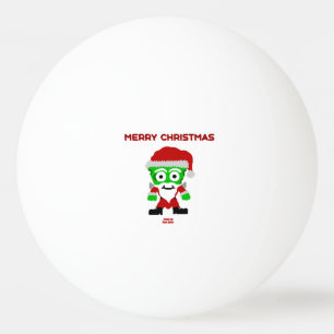 Santa FrankenCheese Ping Pong Ball