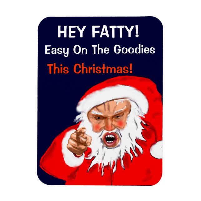 Santa Fridge Magnet (Vertical)