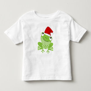 Santa Frog Toddler T-Shirt