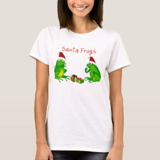 Santa Frogs Long Sleeve Shirt
