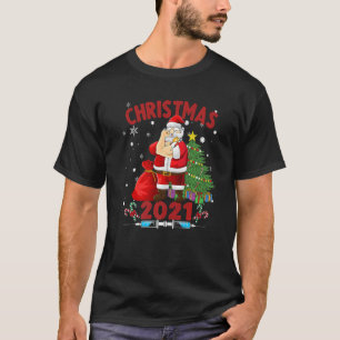 Santa Fully Vaccinated  Christmas T-Shirt