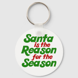 Santa funny christmas humour parody key ring