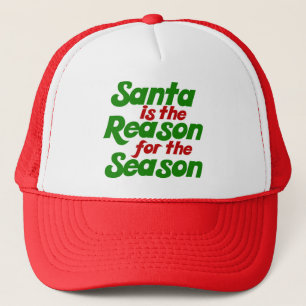 Santa funny christmas humour parody trucker hat