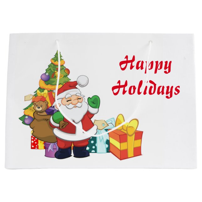 Santa Gift Bag (Front)