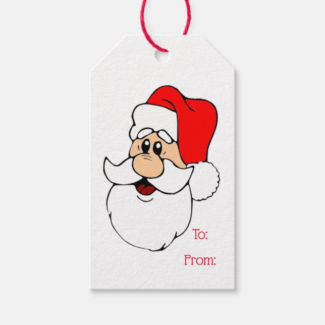 Santa Gift Tags (Front)