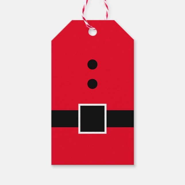 Santa  gift tags (Front)