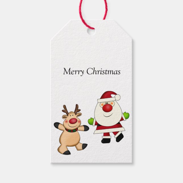 Santa Gift Tags (Front)