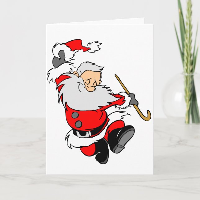 Santa Gifts Holiday Card (Front)