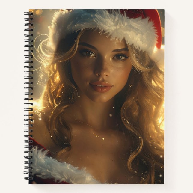 Santa Girl Notebook (Front)