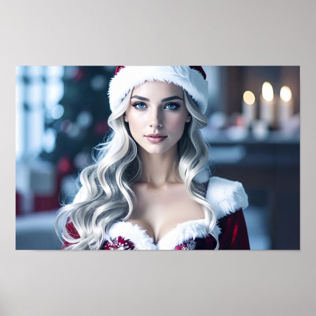 Santa Girl Poster (Front)