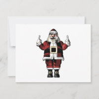 Santa Giving the Finger