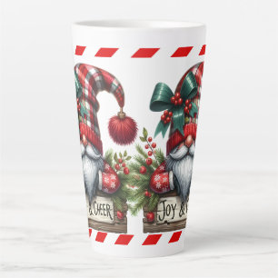 Santa Gnome Latte Mug