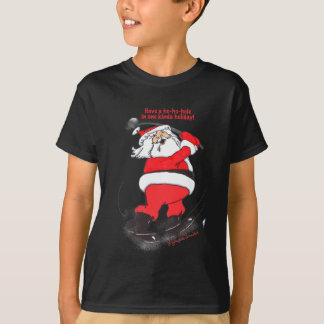 Santa golfing Christmas gifts. T-Shirt