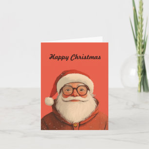 Santa Happy Christmas Card