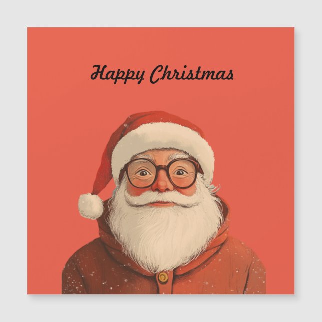 Santa | Happy Christmas Card (Front)