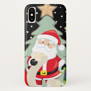 Santa Has A List iPhone X Case