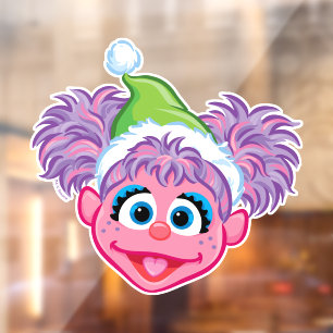 Santa Hat Abby Window Cling