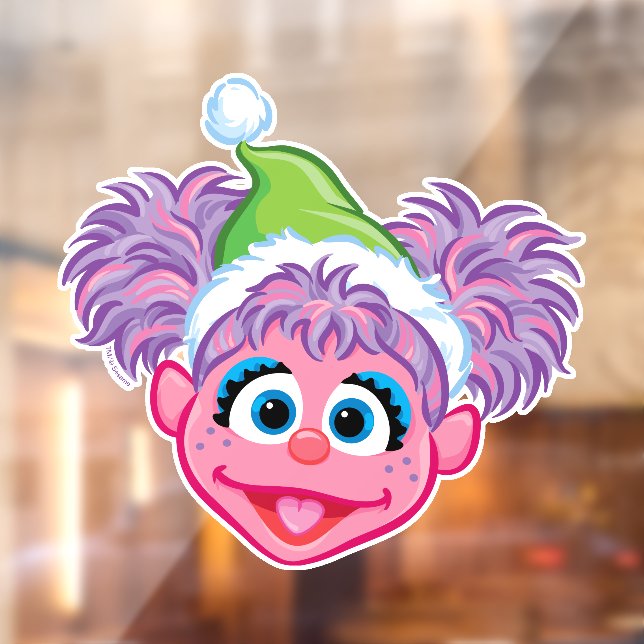 Santa Hat Abby Window Cling (Sheet 2)