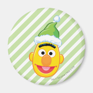 Santa Hat Bert Magnet