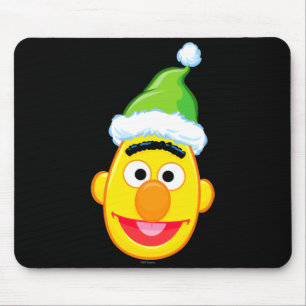 Santa Hat Bert Mouse Mat