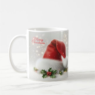 Santa Hat Ceramic Mug – Perfect Christmas Gift