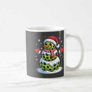 Santa Hat Ckleball Snowman Christmas Men Women Kid Coffee Mug